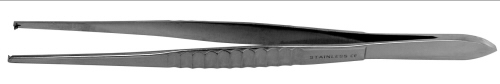 19-0317 Pinzeta chirurgická, 1x2 zoubky 14 cm