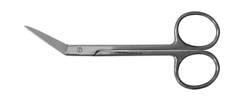 SI-022 Nůžky lomené hrotnaté, 12cm